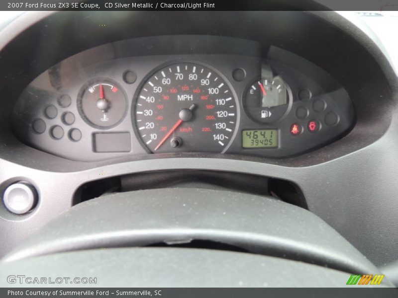 CD Silver Metallic / Charcoal/Light Flint 2007 Ford Focus ZX3 SE Coupe