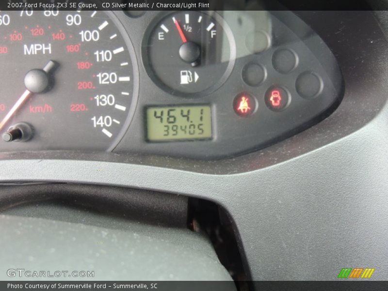 CD Silver Metallic / Charcoal/Light Flint 2007 Ford Focus ZX3 SE Coupe