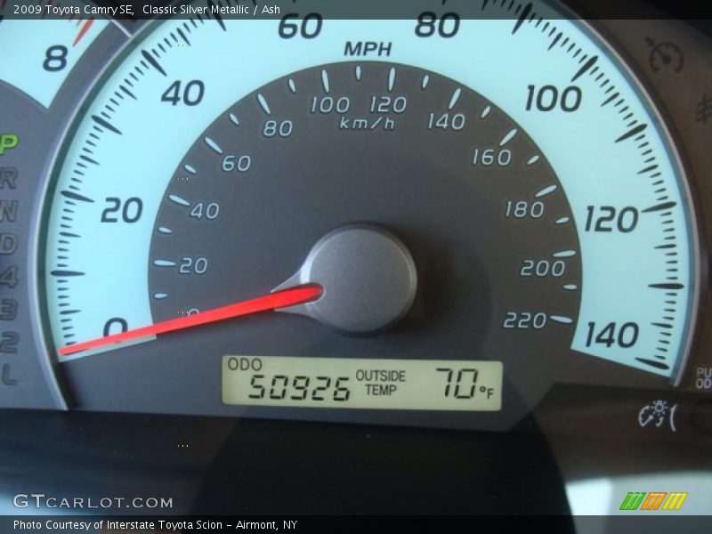 Classic Silver Metallic / Ash 2009 Toyota Camry SE