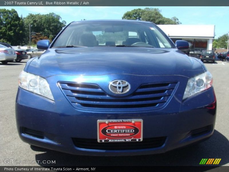 Blue Ribbon Metallic / Ash 2007 Toyota Camry LE