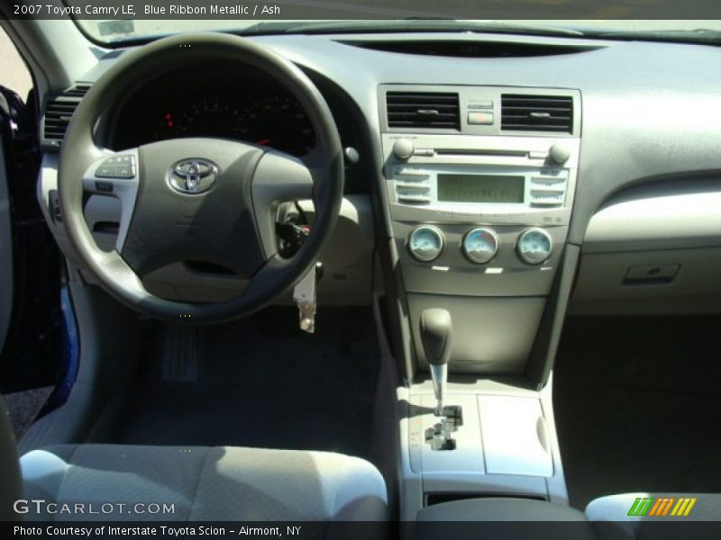 Blue Ribbon Metallic / Ash 2007 Toyota Camry LE