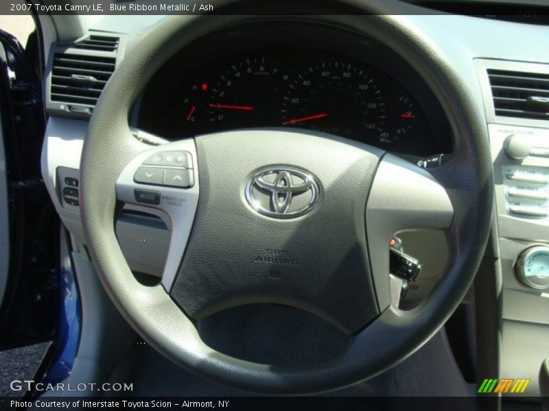 Blue Ribbon Metallic / Ash 2007 Toyota Camry LE
