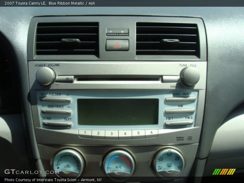 Blue Ribbon Metallic / Ash 2007 Toyota Camry LE
