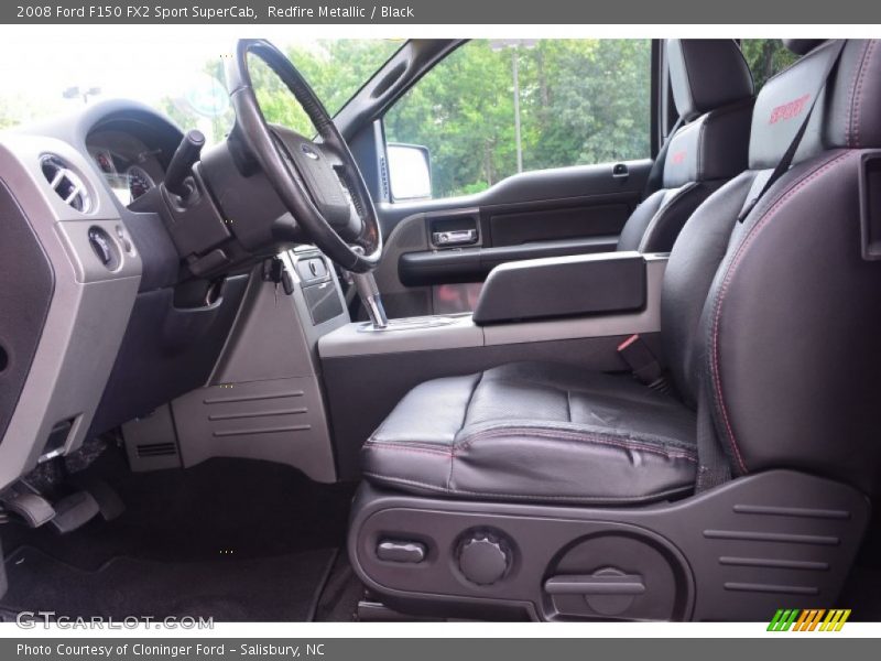 Redfire Metallic / Black 2008 Ford F150 FX2 Sport SuperCab