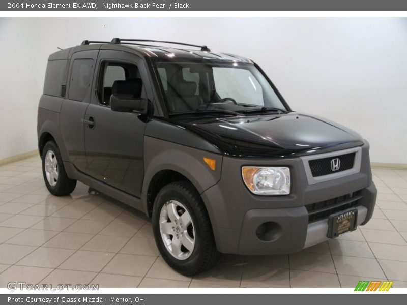 Nighthawk Black Pearl / Black 2004 Honda Element EX AWD