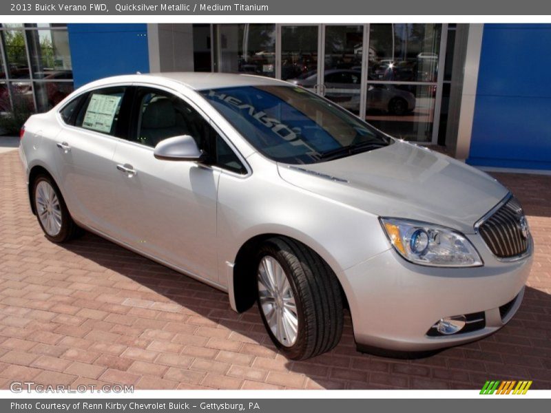 Quicksilver Metallic / Medium Titanium 2013 Buick Verano FWD