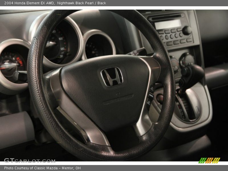 Nighthawk Black Pearl / Black 2004 Honda Element EX AWD