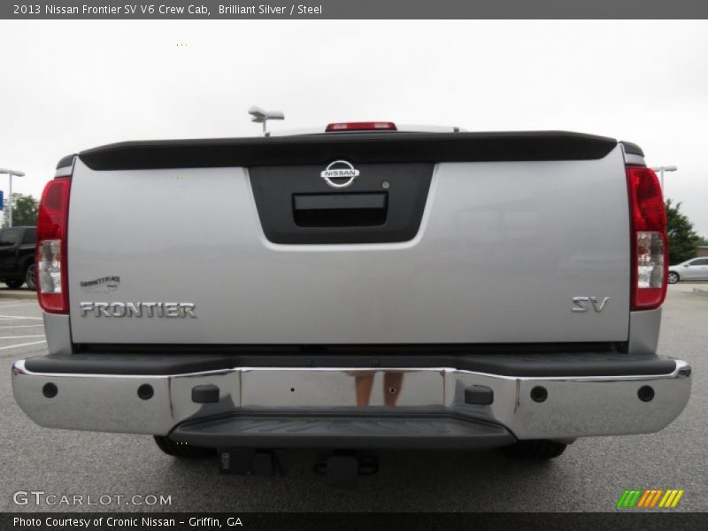 Brilliant Silver / Steel 2013 Nissan Frontier SV V6 Crew Cab