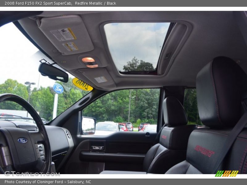 Redfire Metallic / Black 2008 Ford F150 FX2 Sport SuperCab