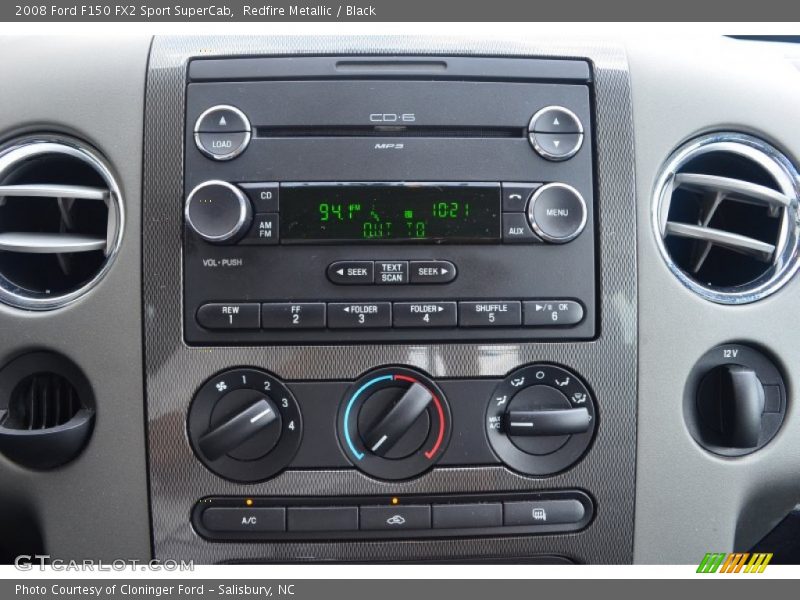 Redfire Metallic / Black 2008 Ford F150 FX2 Sport SuperCab