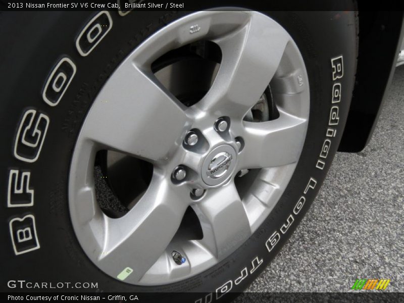 Brilliant Silver / Steel 2013 Nissan Frontier SV V6 Crew Cab