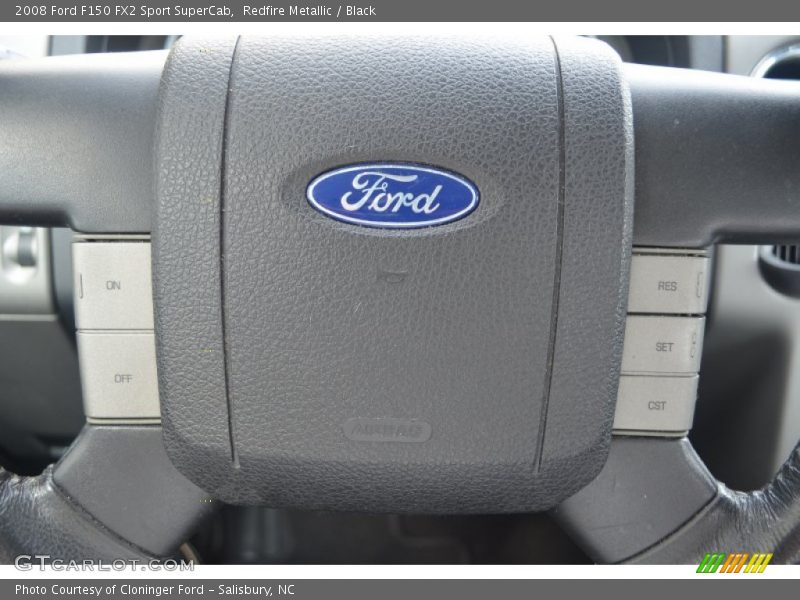 Redfire Metallic / Black 2008 Ford F150 FX2 Sport SuperCab