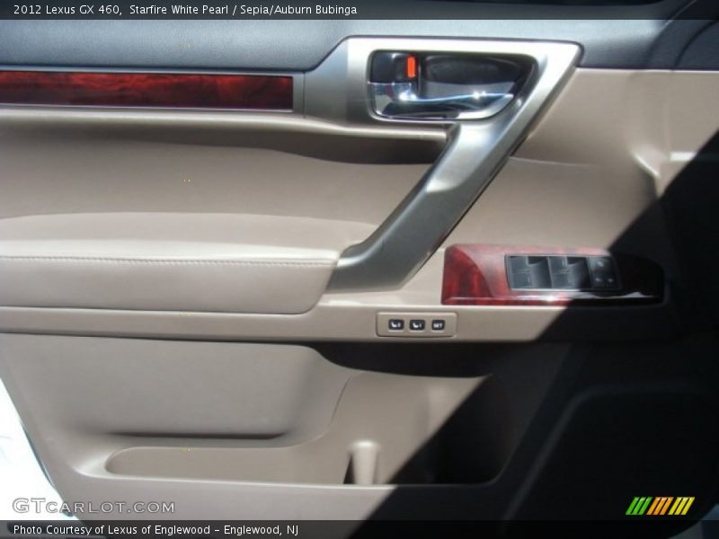 Starfire White Pearl / Sepia/Auburn Bubinga 2012 Lexus GX 460
