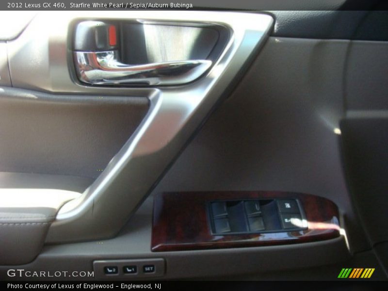Starfire White Pearl / Sepia/Auburn Bubinga 2012 Lexus GX 460