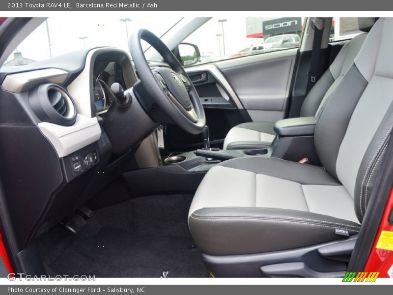 Barcelona Red Metallic / Ash 2013 Toyota RAV4 LE