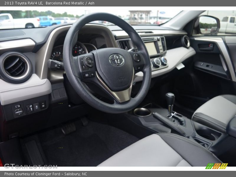Barcelona Red Metallic / Ash 2013 Toyota RAV4 LE