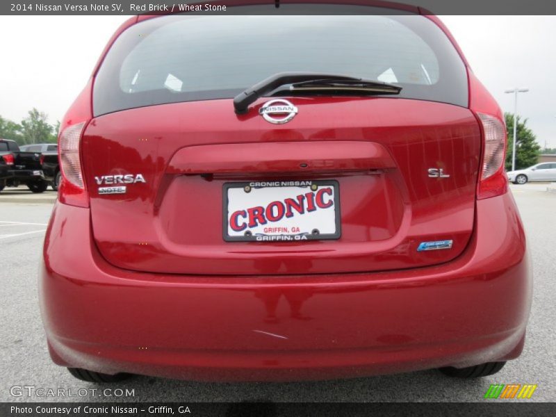 Red Brick / Wheat Stone 2014 Nissan Versa Note SV