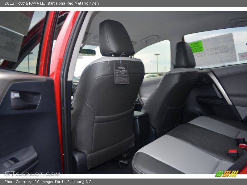 Barcelona Red Metallic / Ash 2013 Toyota RAV4 LE