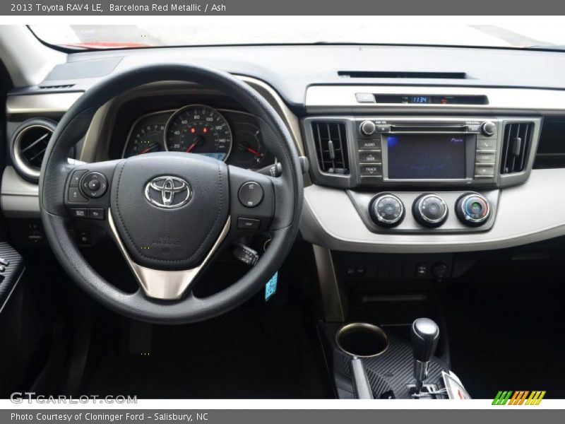 Barcelona Red Metallic / Ash 2013 Toyota RAV4 LE