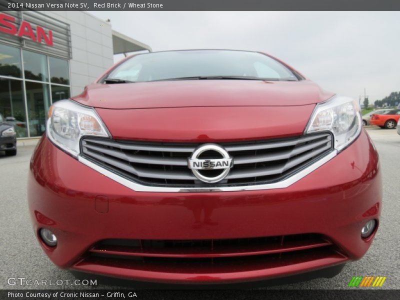 Red Brick / Wheat Stone 2014 Nissan Versa Note SV