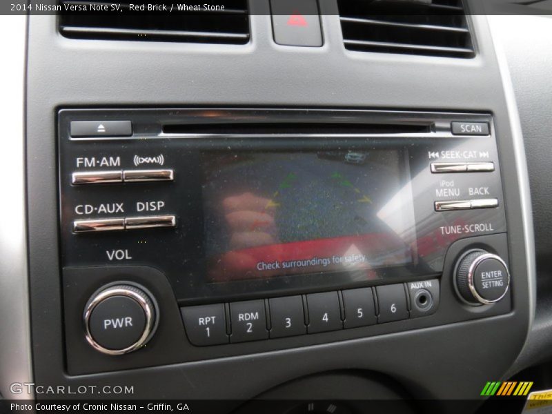 Red Brick / Wheat Stone 2014 Nissan Versa Note SV