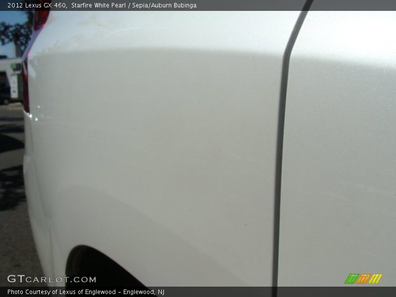Starfire White Pearl / Sepia/Auburn Bubinga 2012 Lexus GX 460