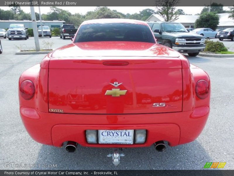Redline Red / Ebony 2004 Chevrolet SSR