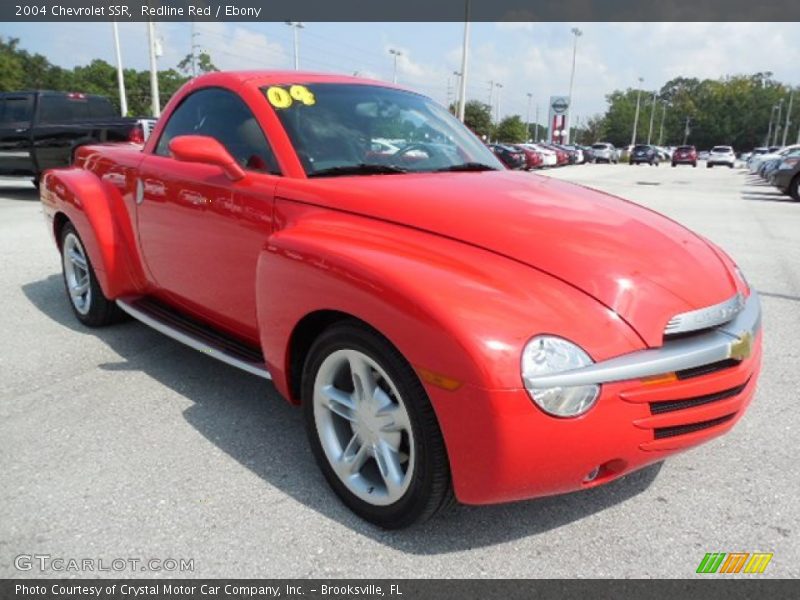 Redline Red / Ebony 2004 Chevrolet SSR