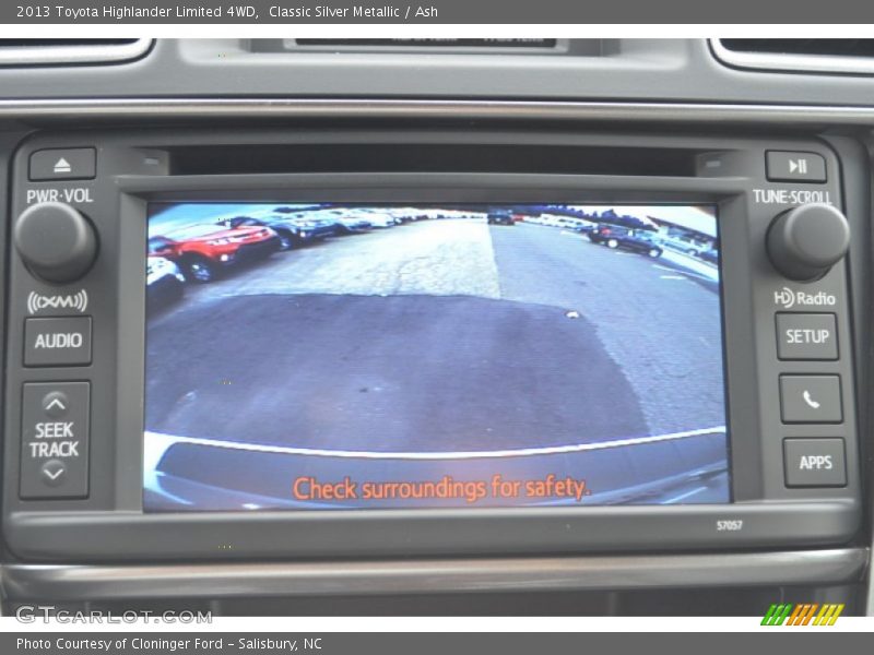 Classic Silver Metallic / Ash 2013 Toyota Highlander Limited 4WD