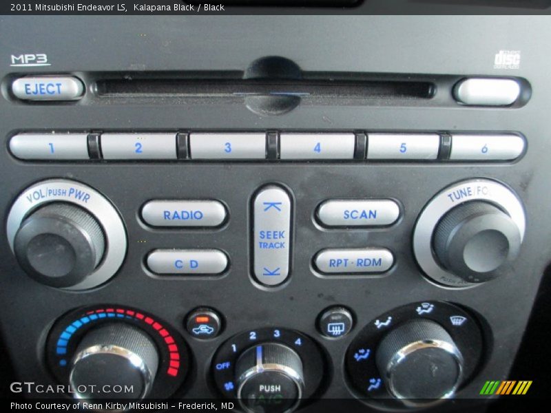 Kalapana Black / Black 2011 Mitsubishi Endeavor LS