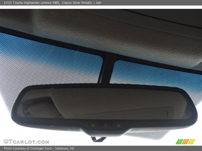 Classic Silver Metallic / Ash 2013 Toyota Highlander Limited 4WD