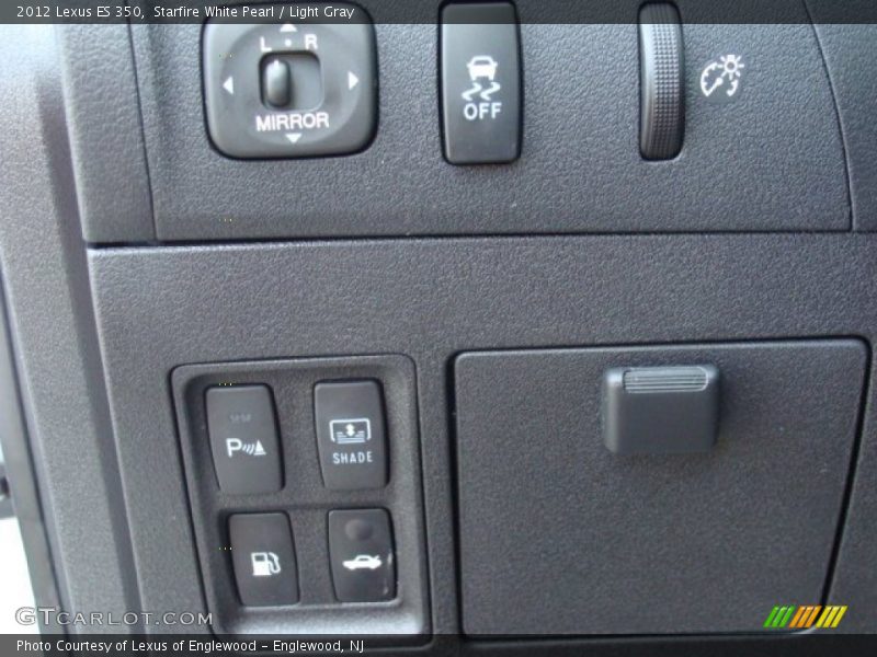 Starfire White Pearl / Light Gray 2012 Lexus ES 350