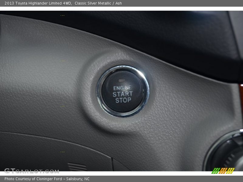 Classic Silver Metallic / Ash 2013 Toyota Highlander Limited 4WD