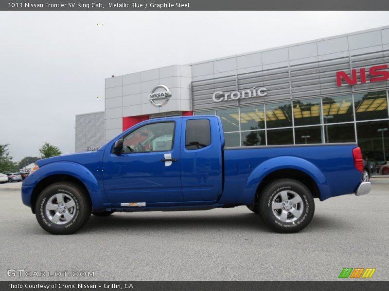 Metallic Blue / Graphite Steel 2013 Nissan Frontier SV King Cab