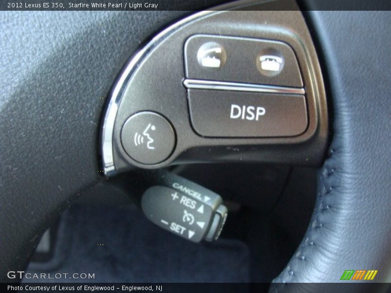 Starfire White Pearl / Light Gray 2012 Lexus ES 350