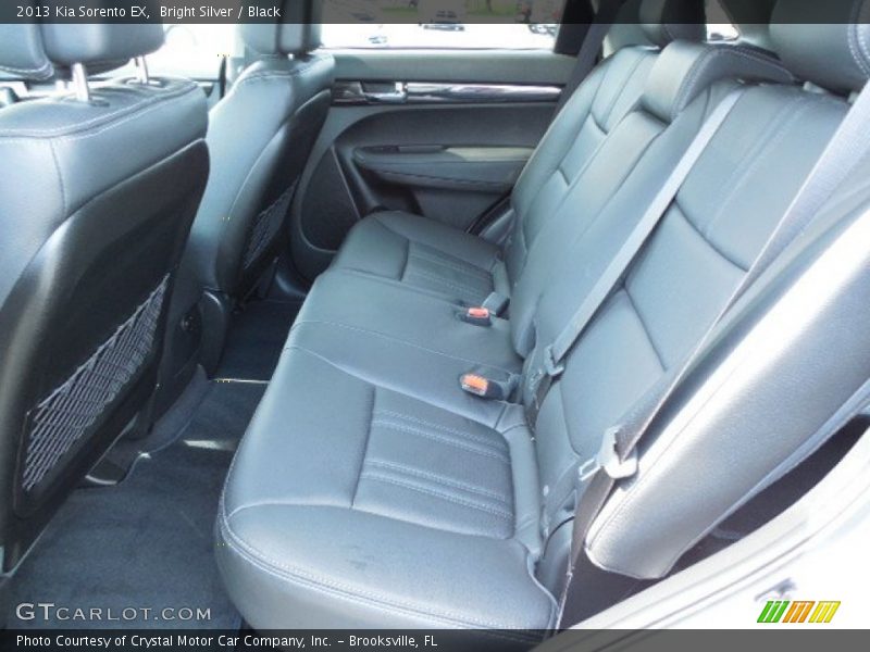 Bright Silver / Black 2013 Kia Sorento EX