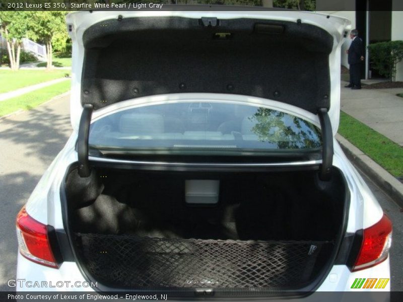 Starfire White Pearl / Light Gray 2012 Lexus ES 350