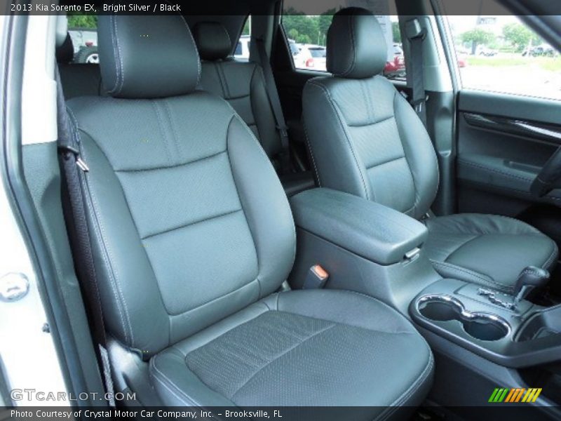 Bright Silver / Black 2013 Kia Sorento EX