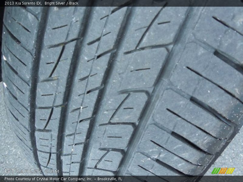 Bright Silver / Black 2013 Kia Sorento EX