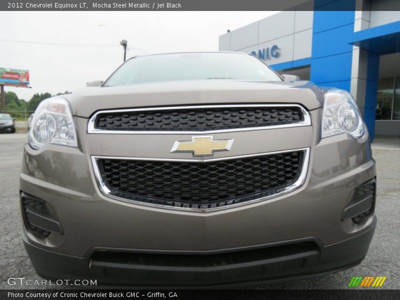 Mocha Steel Metallic / Jet Black 2012 Chevrolet Equinox LT