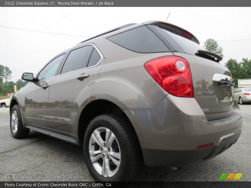 Mocha Steel Metallic / Jet Black 2012 Chevrolet Equinox LT