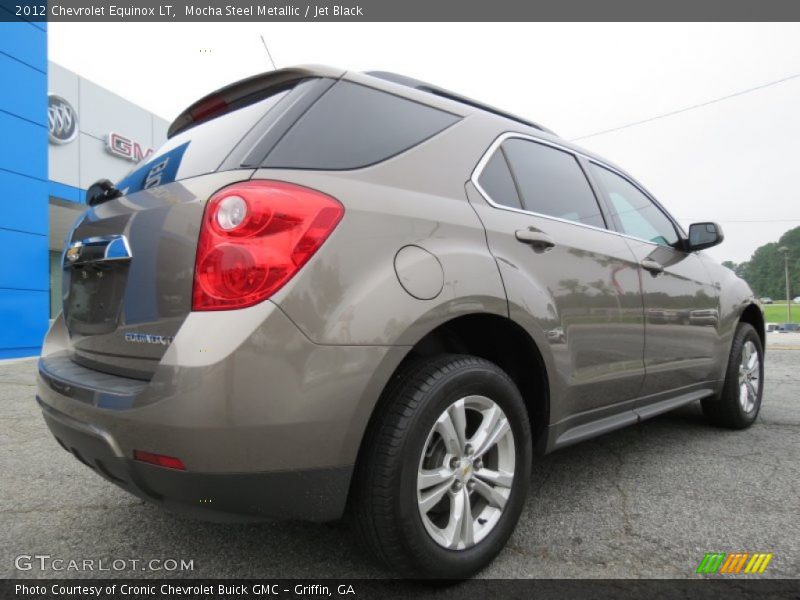 Mocha Steel Metallic / Jet Black 2012 Chevrolet Equinox LT