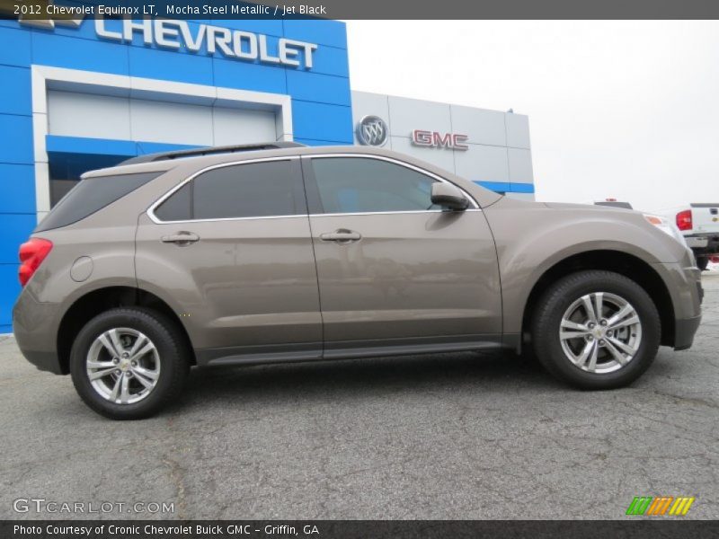 Mocha Steel Metallic / Jet Black 2012 Chevrolet Equinox LT