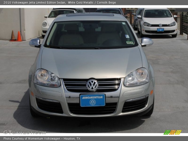 White Gold Metallic / Cornsilk Beige 2010 Volkswagen Jetta Limited Edition Sedan