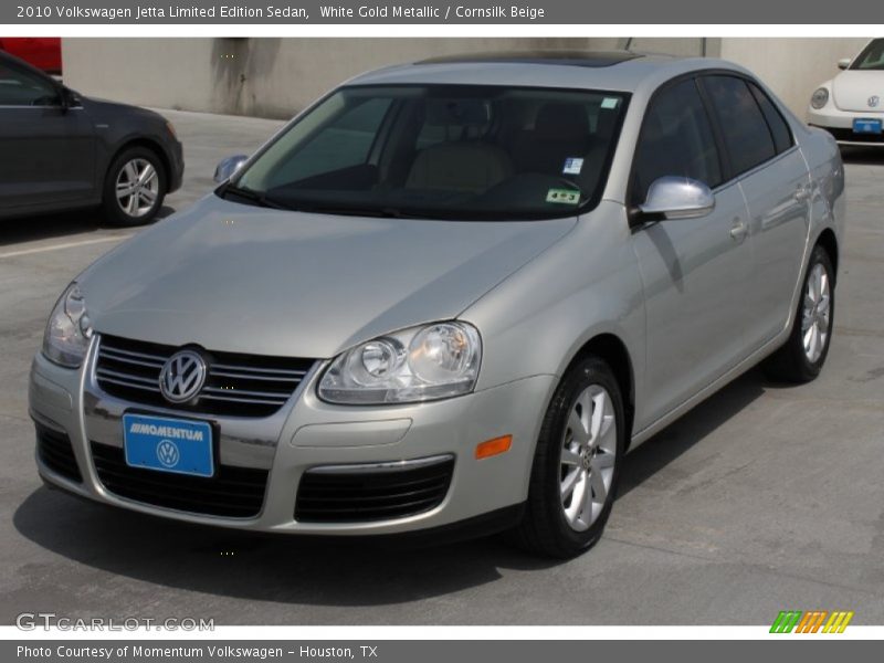 White Gold Metallic / Cornsilk Beige 2010 Volkswagen Jetta Limited Edition Sedan
