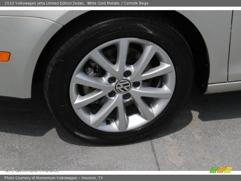White Gold Metallic / Cornsilk Beige 2010 Volkswagen Jetta Limited Edition Sedan