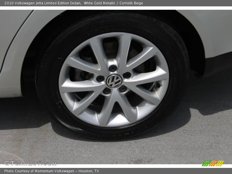 White Gold Metallic / Cornsilk Beige 2010 Volkswagen Jetta Limited Edition Sedan