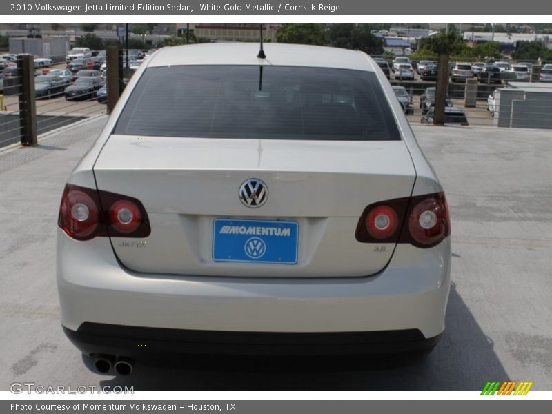 White Gold Metallic / Cornsilk Beige 2010 Volkswagen Jetta Limited Edition Sedan