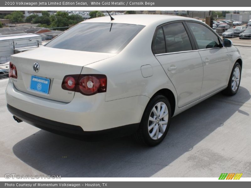 White Gold Metallic / Cornsilk Beige 2010 Volkswagen Jetta Limited Edition Sedan