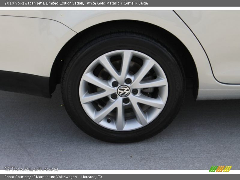 White Gold Metallic / Cornsilk Beige 2010 Volkswagen Jetta Limited Edition Sedan